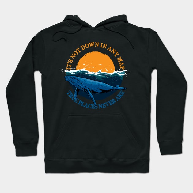 Tribute To Moby - It's Not Down In Any Map Hoodie by Mandra